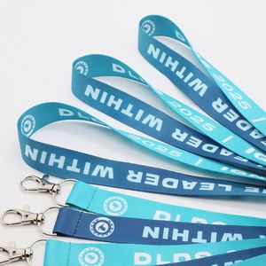 Lanyards de Poliéster al por Mayor, Lanyard Sublimado para el Cuello, Lanyard con Logotipo Personalizado, Porta Identificaciones para Conferencias de Liderazgo - Product Image 3