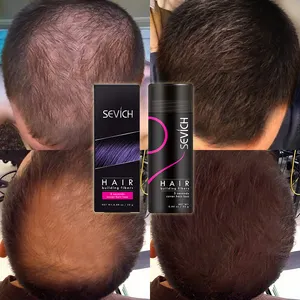 Aplikator Semprot Bubuk Serat Rambut Keratin Penata Rambut Organik Logo Kustom Label Pribadi Serat Bangunan Rambut