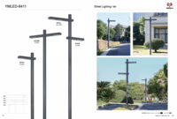 Éclairage LED extérieur pour routes et allées en alliage d'aluminium, résistant aux intempéries IP65, avec commande tactile et à distance, garantie 5 ans