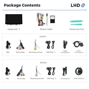 DUDUAUTO DUDU7 A7870 AKM7739 DSP 12+512G QLED LHD Autoradio pour Honda CRV <span class=keywords><strong>2023</strong></span>-Présent 6ème Génération RS - Product Image 4