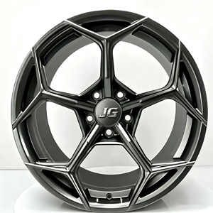 Rines Forjados de Diseño Creativo de Fábrica JG, Color Plata, Aluminio 6061-T6, PCD y ET Personalizados para BMW, Porsche, Benz, Audi. Compre 4 y Lleve <span class=keywords><strong>1</strong></span> Gratis - Product Image 1