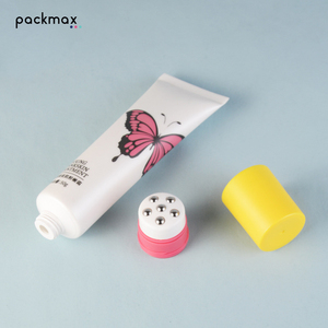 Tubo de masaje con 6 bolas rodantes de 50 ml – Envase vacío para suero para ojos, protector solar, fragancia corporal y suero para el crecimiento del cabello - Product Image 2