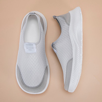 Chaussures de marche respirantes à bout large, adaptées aux musulmans, en maille, légères, décontractées, de sport, pour hommes et femmes, été, taille 36-45