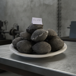 Keramik Silikon Karbida Sinter Reaktif Intensitas Tinggi Berbentuk Bulat - Khusus untuk Industri Metalurgi - Product Image 1