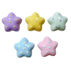 Abalorios de Plástico DIY con Forma de Estrella, Adornos de Pentagrama para Manualidades - Product Image 6