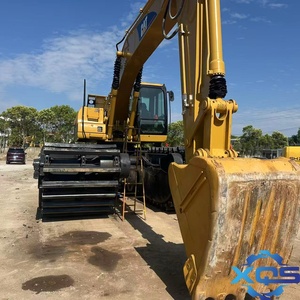 Mini-excavatrice sur chenilles d'occasion de bonne qualité, 320CL, 20 tonnes, avec boîte de vitesses PLC, pompe, modèle 2022 - Product Image 4