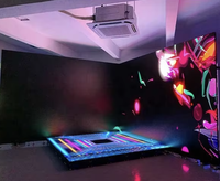 Mur vidéo LED modulaire pour stand d'exposition, taille personnalisée, écran d'affichage portable
