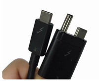 Untuk HP Thunderbolt 3 843011-001 AC+USB Type-C ke USB Type-C Kabel Daya USB-C
