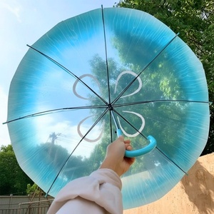 Stylish Modern Elegant Portable Heavy Duty Folding Strong Quality Straight <b>Umbrella</b> Auto Open Button 100cm Diameter Travel - Product Image 4
