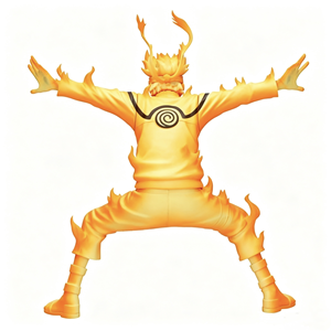 Statua Collezionabile in PVC <span class=keywords><strong>di</strong></span> Uzumaki Chakra da <span class=keywords><strong>Shippuden</strong></span>, dal Popolare Anime Ninja, con Confezione Originale per i Fan - Product Image 6