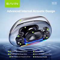 BAVIN TOP Sale Haut-parleur Boombox de haute qualité BM50 BT5.3 avec batterie 30000mAh 300W et double microphone