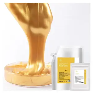 Oem Dingji 24K Gouden Gel Kristal Waterlicht Spa Gezichtsmasker Poeder Anti Veroudering Rimpel Huid Revitalisator Modellering Gezichtsmasker Poeder