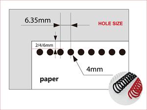 EC8706 Perforatrice et Relieuse Électrique à <span class=keywords><strong>Spirale</strong></span> Robuste, Équipement de <span class=keywords><strong>Reliure</strong></span> à <span class=keywords><strong>Spirale</strong></span> de Qualité Supérieure - Product Image 4