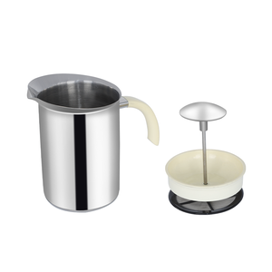 <span class=keywords><strong>Mousseur</strong></span> <span class=keywords><strong>à</strong></span> <span class=keywords><strong>lait</strong></span> portable <span class=keywords><strong>vintage</strong></span> en acier inoxydable, manuel, avec logo personnalisé, poignée résistante <span class=keywords><strong>à</strong></span> la chaleur - Product Image 3