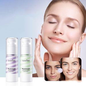 Base de maquillage isolante à la nicotinamide OEM SADOER, blanchissante, imperméable, cosmétiques professionnels, crème de base de maquillage pour la peau - Product Image 1