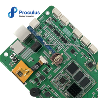 Prokulus papan pengembangan Android, 7 inci layar sentuh modul 1024*600 dengan tampilan Panel layar sentuh