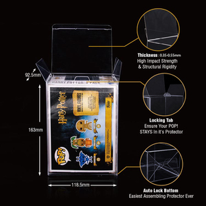 High Quantity Plastic <strong>Funko</strong> <strong>Pop</strong> <strong>Protector</strong> 4" 6" Package for Folding PET Material <strong>funko</strong> <strong>Pop</strong> marvel <strong>Protector</strong> clear Display Boxes - Product Image 5