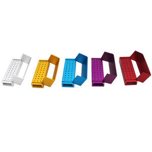 Khối giữ dụng cụ nha khoa <span class=keywords><strong>30</strong></span> lỗ, khử trùng bằng nồi hấp, bằng nhôm - Product Image 1