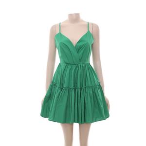 Mini robe Dernière conception moderne Robe courte à manches courtes et à bretelles imprimé floral - Product Image 6