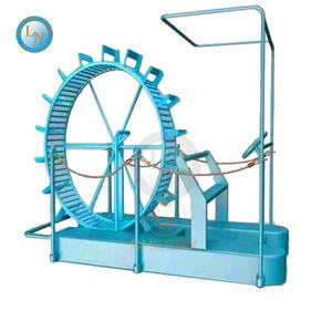 Bote <span class=keywords><strong>de</strong></span> Pedales Personalizado con Rueda <span class=keywords><strong>de</strong></span> Agua Comercial, Balsa <span class=keywords><strong>de</strong></span> Bambú para Parque Acuático, para Lago, Apto para Paseos Familiares, en Venta - Product Image 1