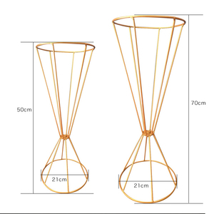Support à fleurs simple et créatif pour décorations de table de mariage, centre de table d'événement, support à fleurs pour table de mariage d'hôtel - Product Image 2