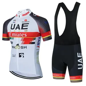 Conjunto de ciclismo ajustado y de moda con correas de hombro de manga corta y pantalones conjunto de traje de ciclismo con ajuste apretado deportivo de bicicleta de carretera