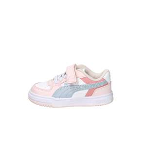 Zapatillas Puma para Niña, Blancas y Rosas, Tacón de 2 cm, Tallas 21, 22, 23, 24, 25, 26, 27, de Lona, Modernas - Product Image 1