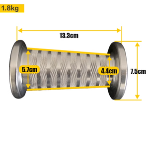 Poignées de fitness haut de gamme, antidérapantes, robustes, pour exercices de traction, <span class=keywords><strong>poignée</strong></span> chromée pour la <span class=keywords><strong>musculation</strong></span> - Product Image 6