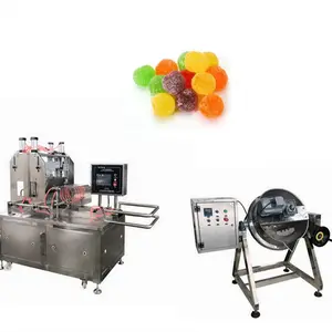 Commercial Grape Turtle Gummy Depositing Machine Jelly Candy Maker Machine