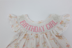 Vendita calda vestito Casual per <span class=keywords><strong>ragazze</strong></span> con fiocco di perle stampa a mano con maniche a fiori con maniche a svolazzare personalizzate OEM Qingli ODM nessuna tariffa - Product Image 3