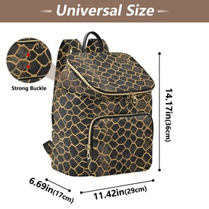 Fashion Quilted Puffy Backpack Lightweight Gold Ziopper Casual <b>Bags</b> Ladies Backpack with Fluffy Ball <b>Key</b> <b>Ring</b> - Product Image 3