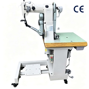 Single Needle Sneaker Shoe Upper Making Roller Post <b>Bed</b> Trace Stitch Sewing Machine for <b>Bags</b> - Product Image 2
