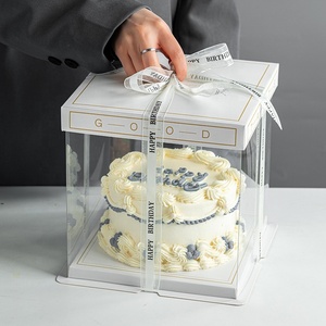 YIYANG-caja de embalaje de papel de grado alimenticio, de lujo, personalizada, para pastel de <span class=keywords><strong>luna</strong></span> de boda/<span class=keywords><strong>Pizza</strong></span>/pastel - Product Image 4