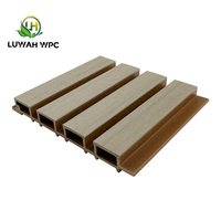 Panel Dinding WPC Perawatan Rendah, Pelapis Dinding Eksterior WPC Great Wall, Siding Komposit Luar Ruangan, Papan Panel Dinding WPC untuk Proyek Fasad Villa