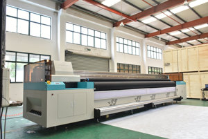 INFINITI UV5300W 5.3M 5300mm largeur imprimante à jet d'encre UV pour vinyle cuir <span class=keywords><strong>plafond</strong></span> Films bannières impression - Product Image 2