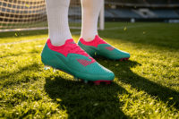 Chaussures de football respirantes en TPU de haute qualité pour hommes, design crampons cassés, nouvelle collection, imperméables, durables, écologiques, marque QFH pour jeunes
