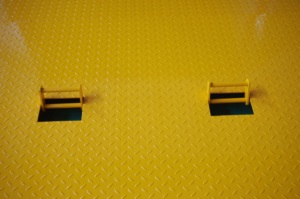 Gabelstapler-Containerrampe 3m mit Sicherheitsgeländer Schwerlast-Containerladeplattform für Lager Versandcontainer - Product Image 5