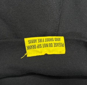 Venta al por mayor de calidad superior de peso pesado 100% de algodón Sudadera con capucha de los hombres que es horrible lote COUPH SYRUP clásico suelto de impresión sudaderas con capucha para los hombres - Product Image 3