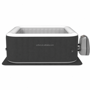 <span class=keywords><strong>Spa</strong></span> <span class=keywords><strong>gonflable</strong></span> carré personnalisé 160x70cm, <span class=keywords><strong>jacuzzi</strong></span> portable pour extérieur, massage par remous pour jardin, installation rapide - Product Image 5