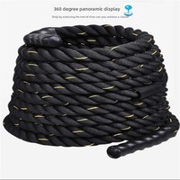 Cuerda de Batalla Yueda de Poliéster, 25/38/50 mm de Diámetro, 9/12/15 m de Longitud, Fabricantes de Yangzhou, Venta al por Mayor, Entrenamiento Físico