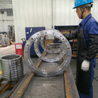 Moteur d'orientation Fenghe SE9 à couple élevé 33,9 kN.m, 50Mn/42CrMo, rapport de réduction 61:1, pour tracker de panneaux solaires, résistant au vent, robuste