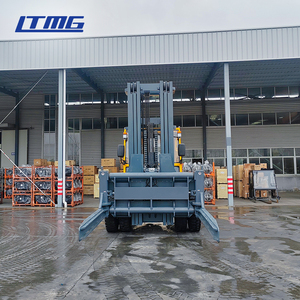 Carretilla elevadora LTMG, carretilla elevadora diésel de 10 toneladas, asiento OPS con accesorio de abrazadera de cambio lateral - Product Image 5