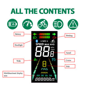 F4 NFC Start-up Elektrische Cycplus Thelates Fietscomputer Scherm Digitale Stopwatch Snelheidsmeter LCD Display Ebike Fiets Kilometerteller - Product Image 2