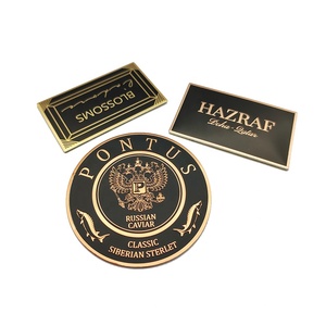 Professional OEM Custom Logo Embossed Metal Aluminum Label <strong>Sticker</strong> for Packaging <strong>Sticker</strong> <strong>Printed</strong> - Product Image 1