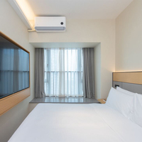 Maßgefertigtes Modernes Hotel-Apartment Schlafzimmer-Set mit Metall-Kingsize-Bett Hochwertiger Großhandel