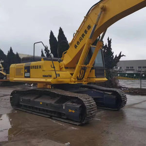 Excavadora de cadenas Komatsu PC400-8 usada, peso operativo de 40-45 toneladas, usada pero en buen estado, núcleo de bomba original funcional - Product Image 3