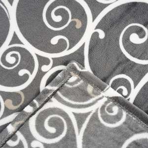 Throw Blanket Floral Blanket, Super Soft Flannel Throw Blanket, Lightweight Fluffy Plush Fuzzy Throws for <b>Bedding</b> Sofa - Product Image 3