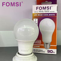 FOMSI A60 DOB LED Ampoule 7W 9W 12W 15W 18W E27 Globe Ampoule AC 100-265V Spectre complet Usine Ampoules en gros