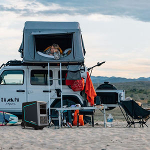 屋外ポータブル発電所2000w Lifepo4セル高容量ソーラー発電機Tion 3000w 2400w 1200w <span class=keywords><strong>300w</strong></span>キャンプ用パワーバンク - Product Image 4