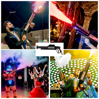 Machine à jet de CO2 RGBW SHTX la plus vendue pour les événements disco, les soirées DJ, les fêtes, canon à CO2 portable RGB, effets de scène avec canon à jet de CO2